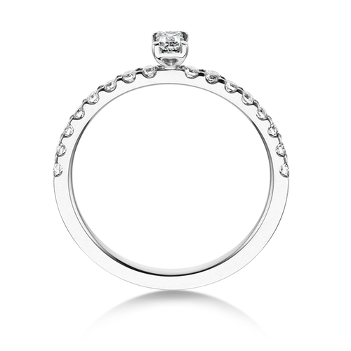 EMERALD CELESTE // 18K Weißgold